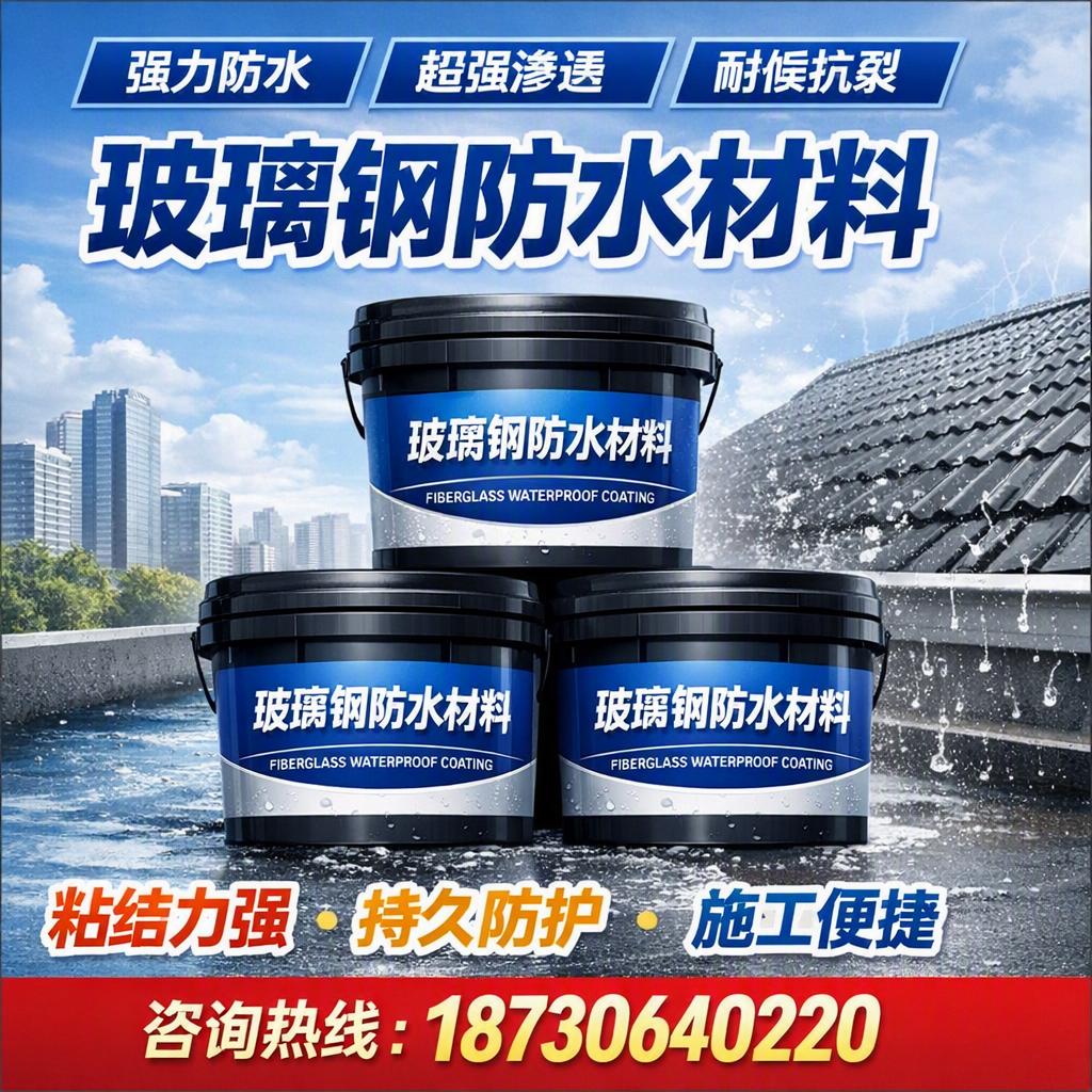了解玻璃钢防水材料的市场趋势，玉树 企业不可不知