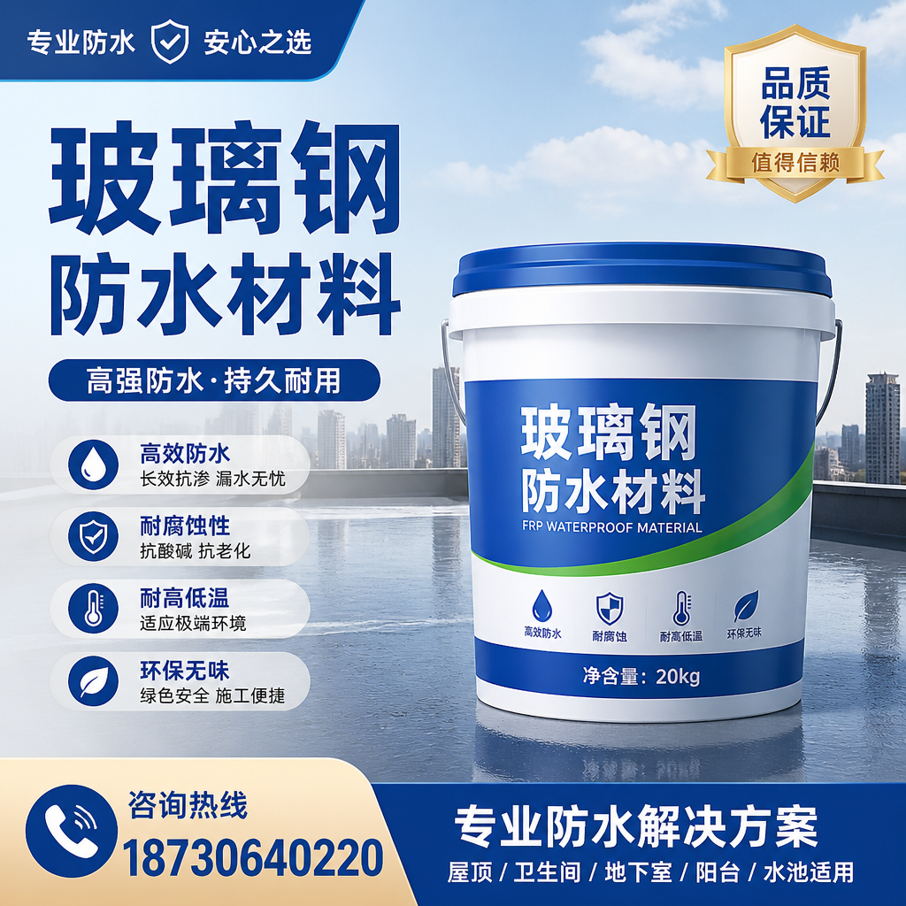 了解玻璃钢防水材料的市场趋势,玉树 企业不可不知