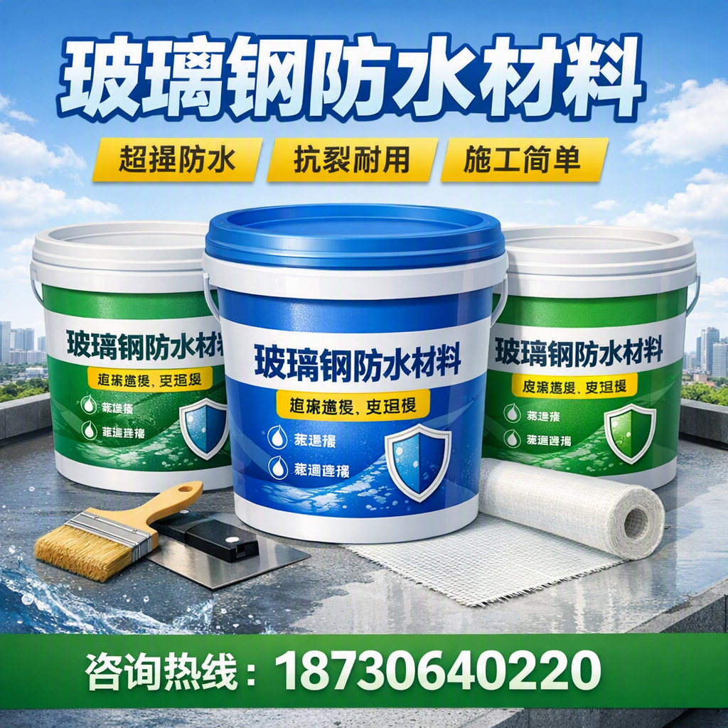 了解玻璃钢防水材料的市场趋势,玉树 企业不可不知